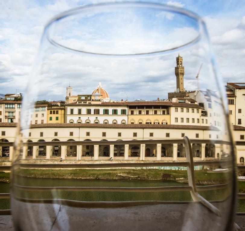 Ponte Vecchio Terrace Apartment Флоренция Стая снимка